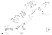 28610J4200-MUFFLER ASSY-FRT