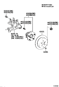 90105C0284-BOLT, FLANGE