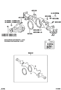 4211060B31-HOUSING ASSY RR