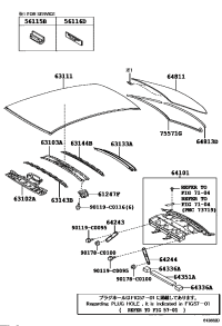 6310202090-PANEL SUB-ASSY, WINDSHIELD HEADER