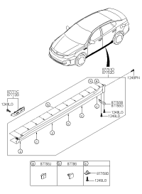 87751D6010-MOULDING ASSY-SIDE SILL,LH