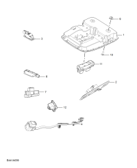 10466296-Lamp-glove box illumination