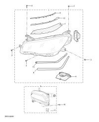 10108360-Head lamp assy