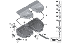 61279797843-Housing high voltage battery unit
