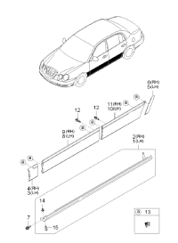 877523F000-MOULDING ASSY-SIDE SILL,RH