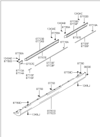 877133D010-Moulding-side sill lh