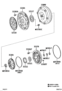 3210160090-GEAR SUB-ASSY, DRIVE PLATE & RING