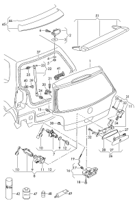 6Q6827025N-Cover, rr. hatch