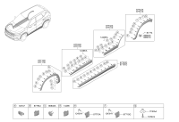 87722Q7000-GARNISH ASSY-FR DR SIDE RH