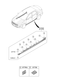 87751Q8200-MOULDING ASSY-SIDE SILL,LH