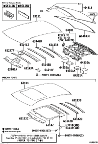 6124702210-Reinforcement, roof side rail, inner