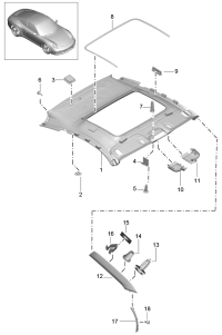 99155559101-Bezel-lid panel