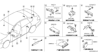 28478JN00A-Control assy-sunshade