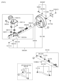 585103K300-CYLINDER ASSY-BRAKE MASTER