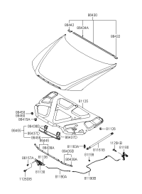 811253K000-PAD-HOOD INSULATING