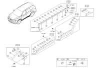 87741B8000-Garnish assy-qtr lh