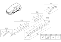 87711C9000-Garnish assy-fender side, lh