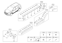 87741A1000-Garnish assy-qtr lh