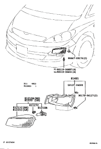 9007510811-BEARING FOG LAMP