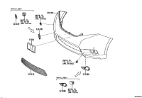5211908904-COVER, FRONT BUMPER