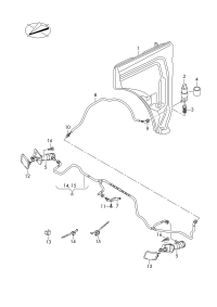 4M0955101A-Cylinder, lift