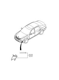 922013N520-LAMP ASY-FR FOG LH