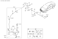 985201W000-LEVEL SWITCH-WINDSHIELD WASHER