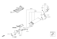 286002W195-MUFFLER COMPLETE-CENTER