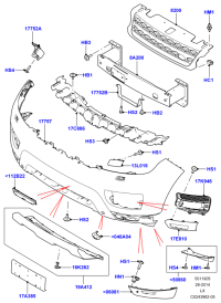 LR045204-TIE ROD,FRT CENTRE