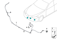 61667388764-Hose h/lamp washer