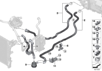 64219317614-RADIATOR HOSE BMW G11,G30,G32