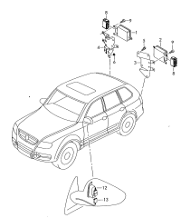 7L6907568B-Cont unit, for lane change assist system