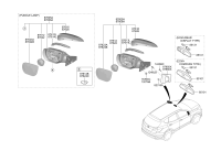 876202W010-MIRROR-RRVIEW O/S RH