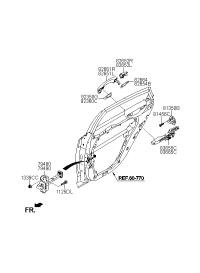 79480C1000-CHECKER ASSY-RR DR L