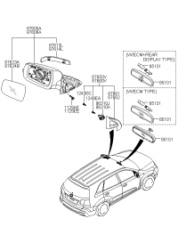 876202P150-COVER-RR VIEW O/S RH