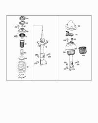 2183231500-SHOCK ABSORBER-W204