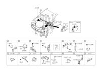 91207B5060-WIRING ASSY-FRT