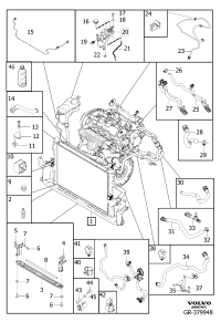 31338213-RADIATOR HOSE W124/E200/E220