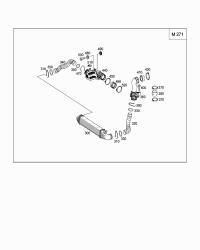 2095280782-RADIATOR HOSE W124/E200/E220