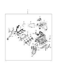 77366451-SEAL KIT INTAKE AND THROTTLE BODY