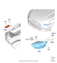 FR3Z13008L-???????? -?????, ??, ???, ?????? Lamp assy-rh