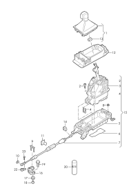 L5QL713023A-Gear shifting mechanism