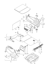 4GD863463-Floor sub-assy, luggage