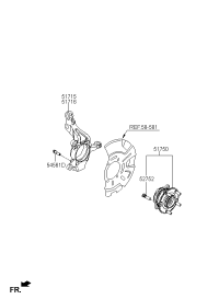 51715S6000-KNUCKLE-FRONT AXLE,LH