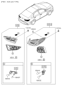 92404E5100-LAMP-RRCOMB RH IN SI