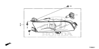33900TFCH01-LAMP ASSY-FRONT FOG,RH