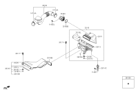 28110E6100-AIR CLEANER