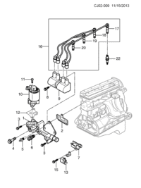 92063149-Coil, egr valve