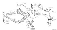 544001DA1C-MEMBER COMPL-FRONT SUSPENSION
