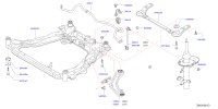 544004CL0B-MEMBER COMPL-FRONT SUSPENSION